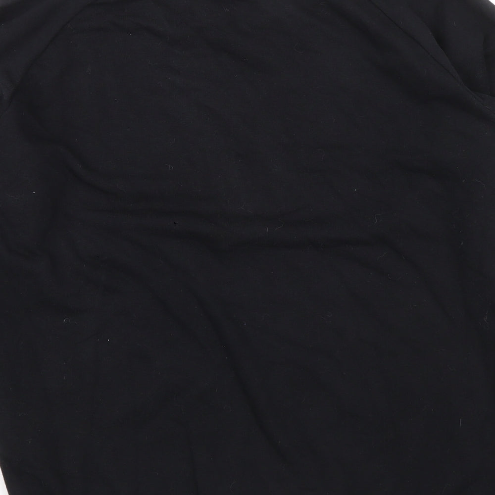 Pineapple Girls Black Cotton Pullover Sweatshirt Size 12-13 Years Pullover - Pinapple