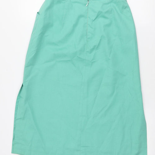Mamut Womens Green Polyester A-Line Set Size M Zip