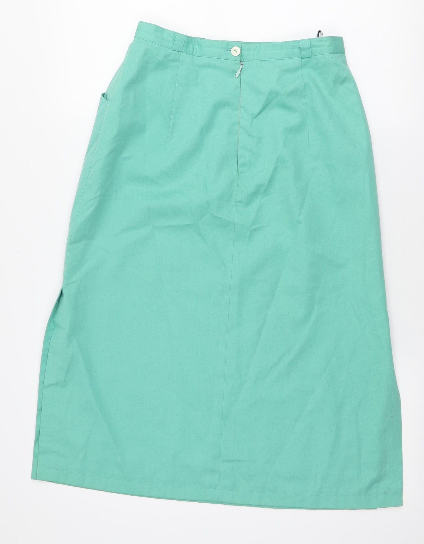 Mamut Womens Green Polyester A-Line Set Size M Zip