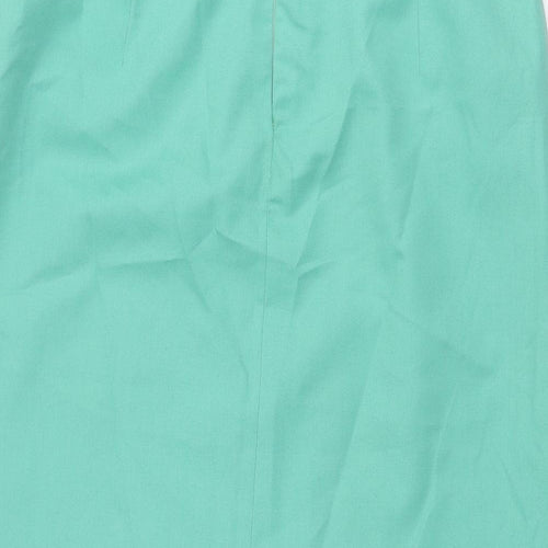 Mamut Womens Green Polyester A-Line Set Size M Zip
