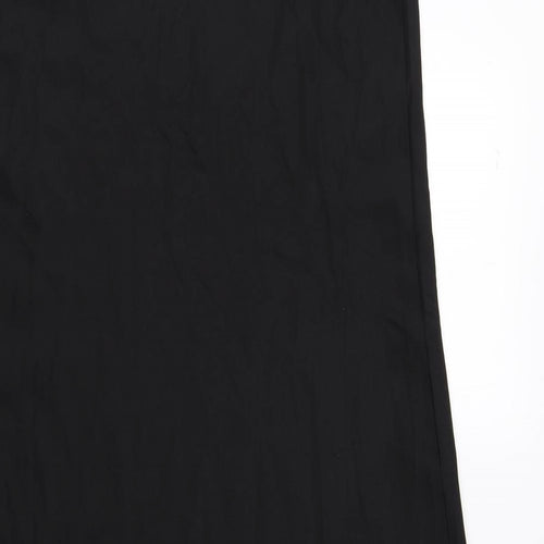 Uniqlo Womens Black Polyester Tank Dress Size XS Round Neck Pullover