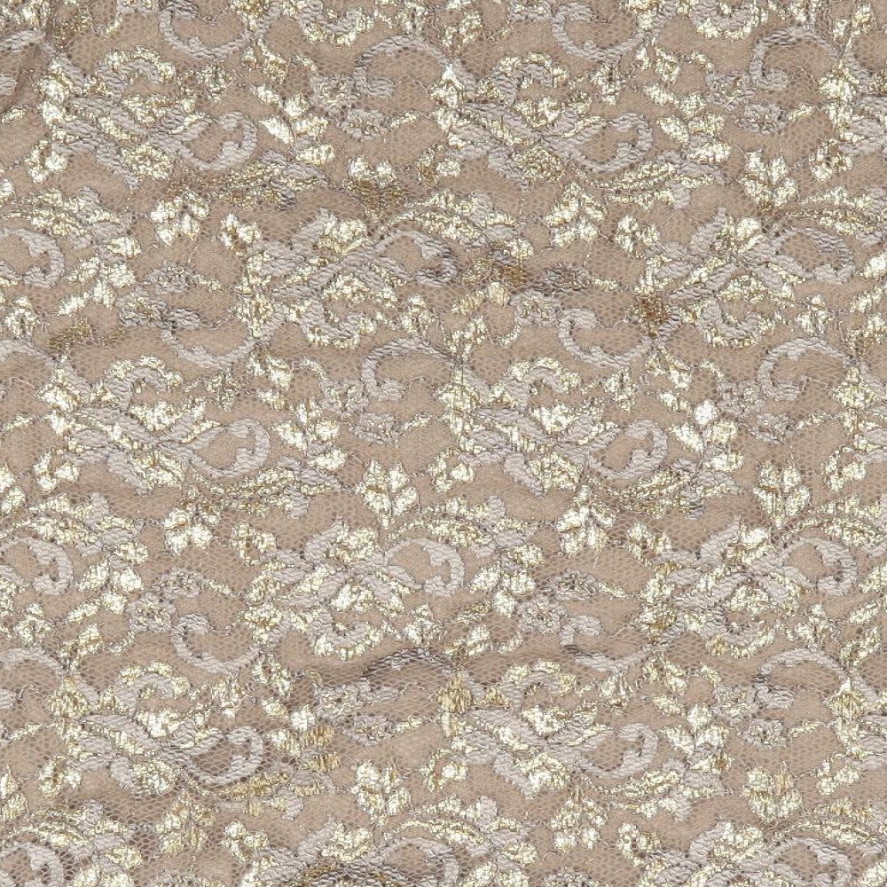 Per Una Womens Gold Floral Polyamide Basic Blouse Size 16 Boat Neck