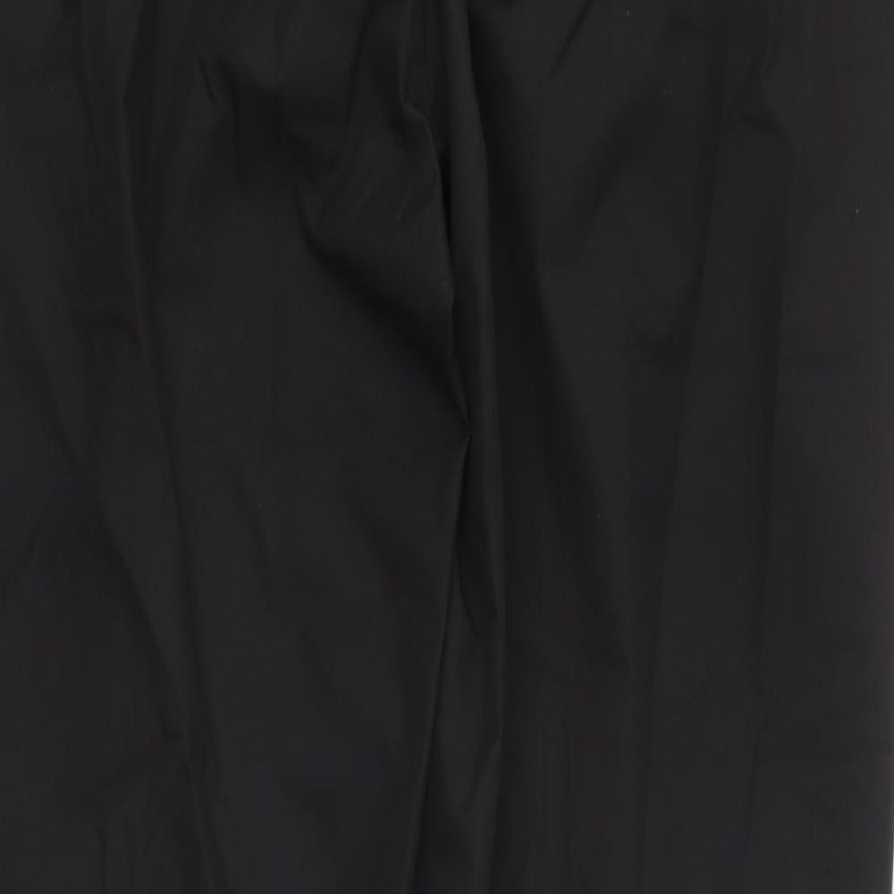 Dunnes Mens Black Polyester Rain Trousers Trousers Size 2XL L40 in Regular