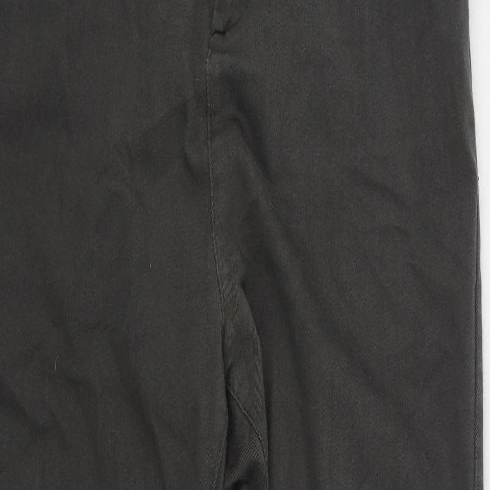 NEXT Womens Grey Cotton Jegging Jeans Size 12 L29 in Regular Zip