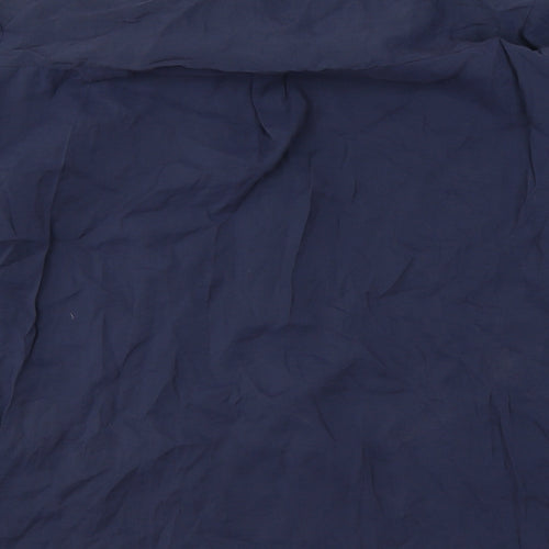 Primark Womens Blue Polyester Basic Button-Up Size 18 Collared
