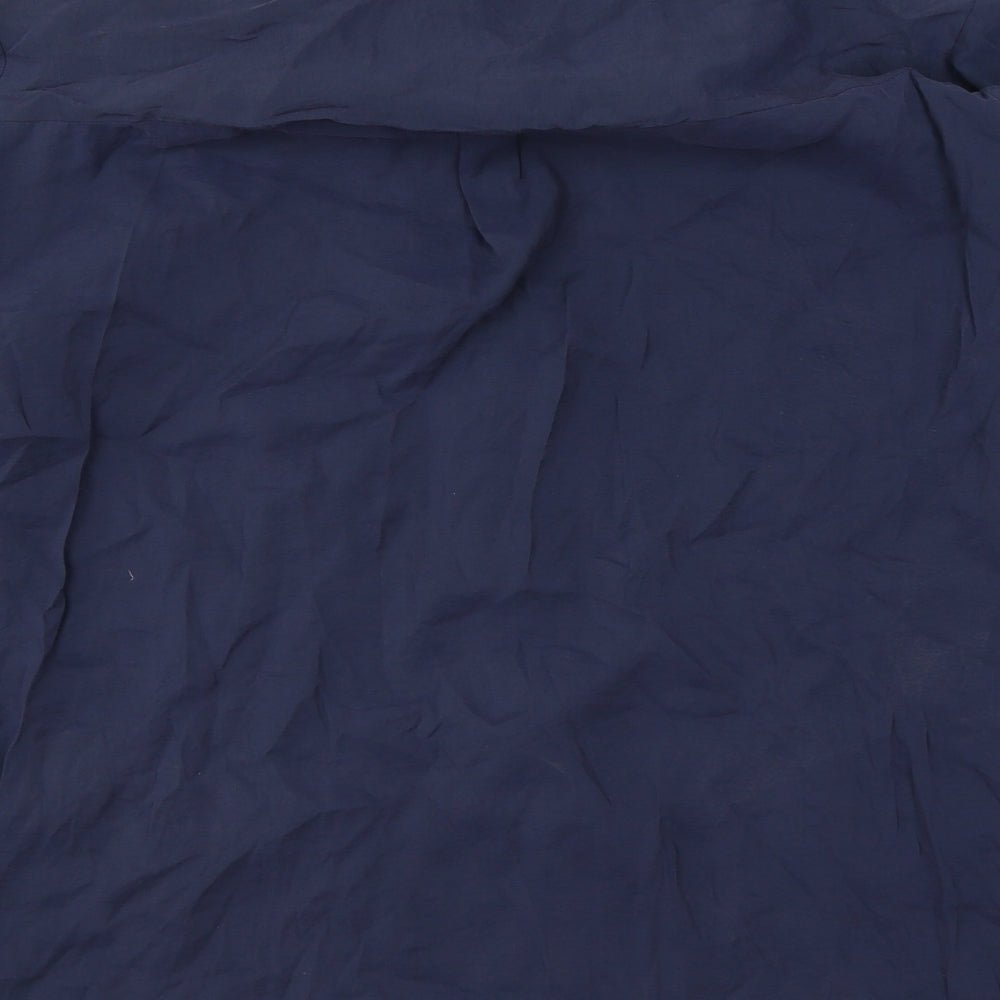 Primark Womens Blue Polyester Basic Button-Up Size 18 Collared