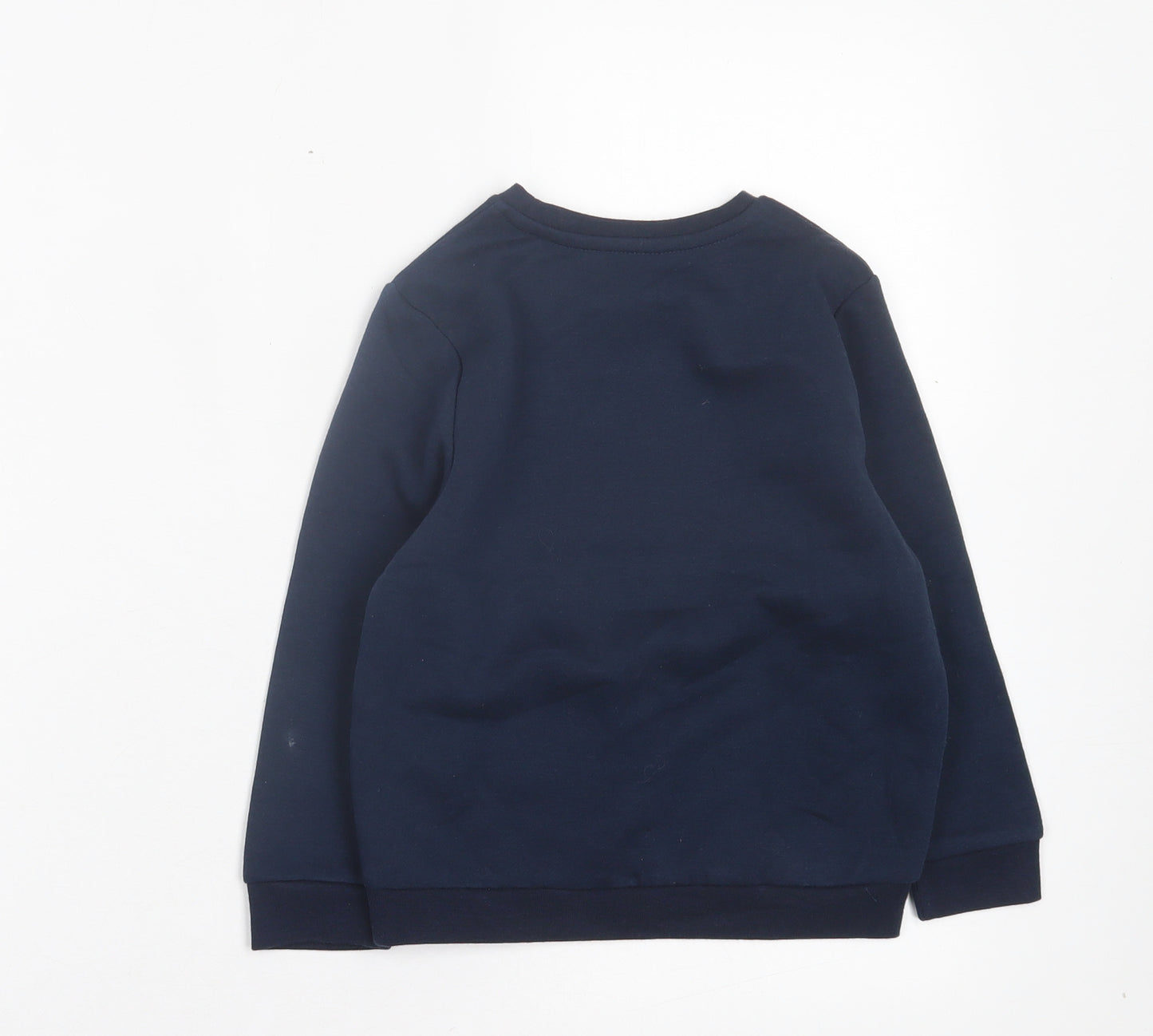 Primark Boys Blue Cotton Pullover Sweatshirt Size 4-5 Years Pullover - You Got This