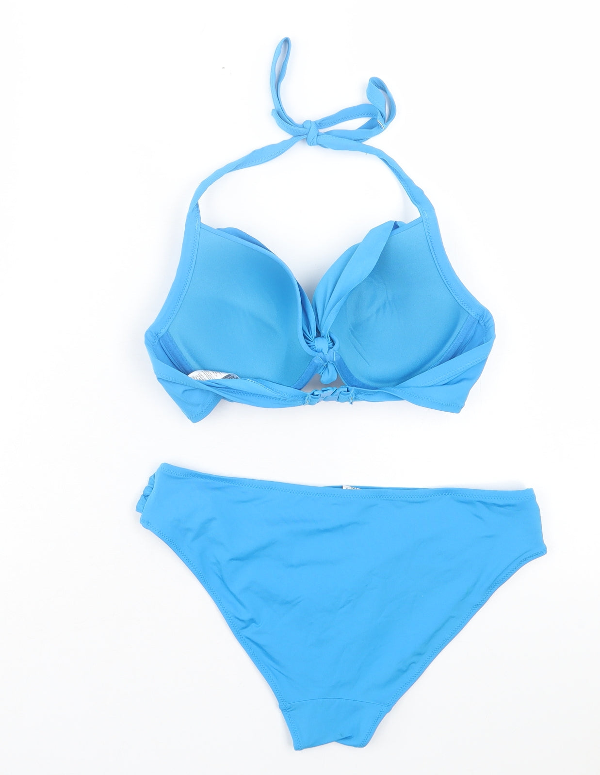 Dunnes Stores Womens Blue Polyamide Bikini Size 34