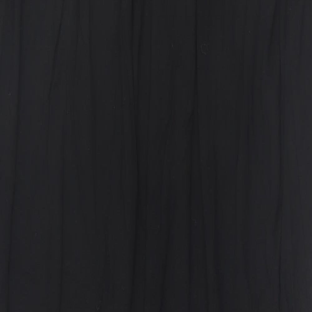 TU Womens Black Viscose A-Line Size 12 Off the Shoulder Pullover