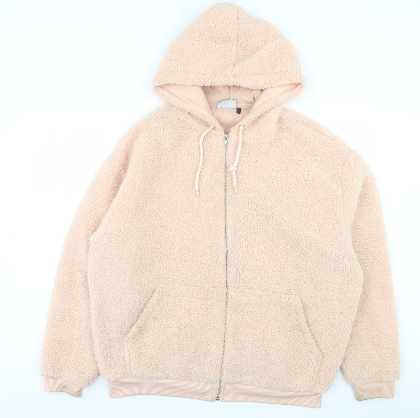 ASOS Womens Pink Jacket Size L Zip