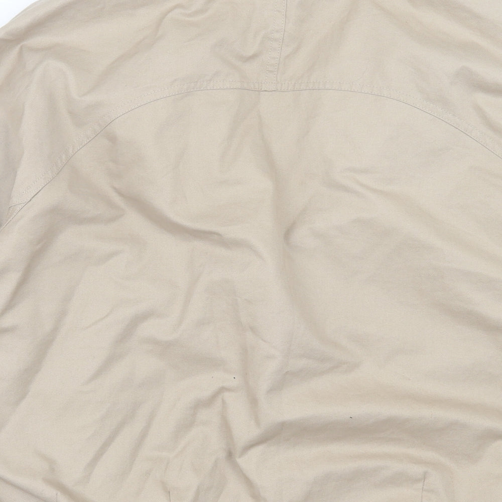 Comptoir des Cotonniers Womens Beige Jacket Size 14 Button