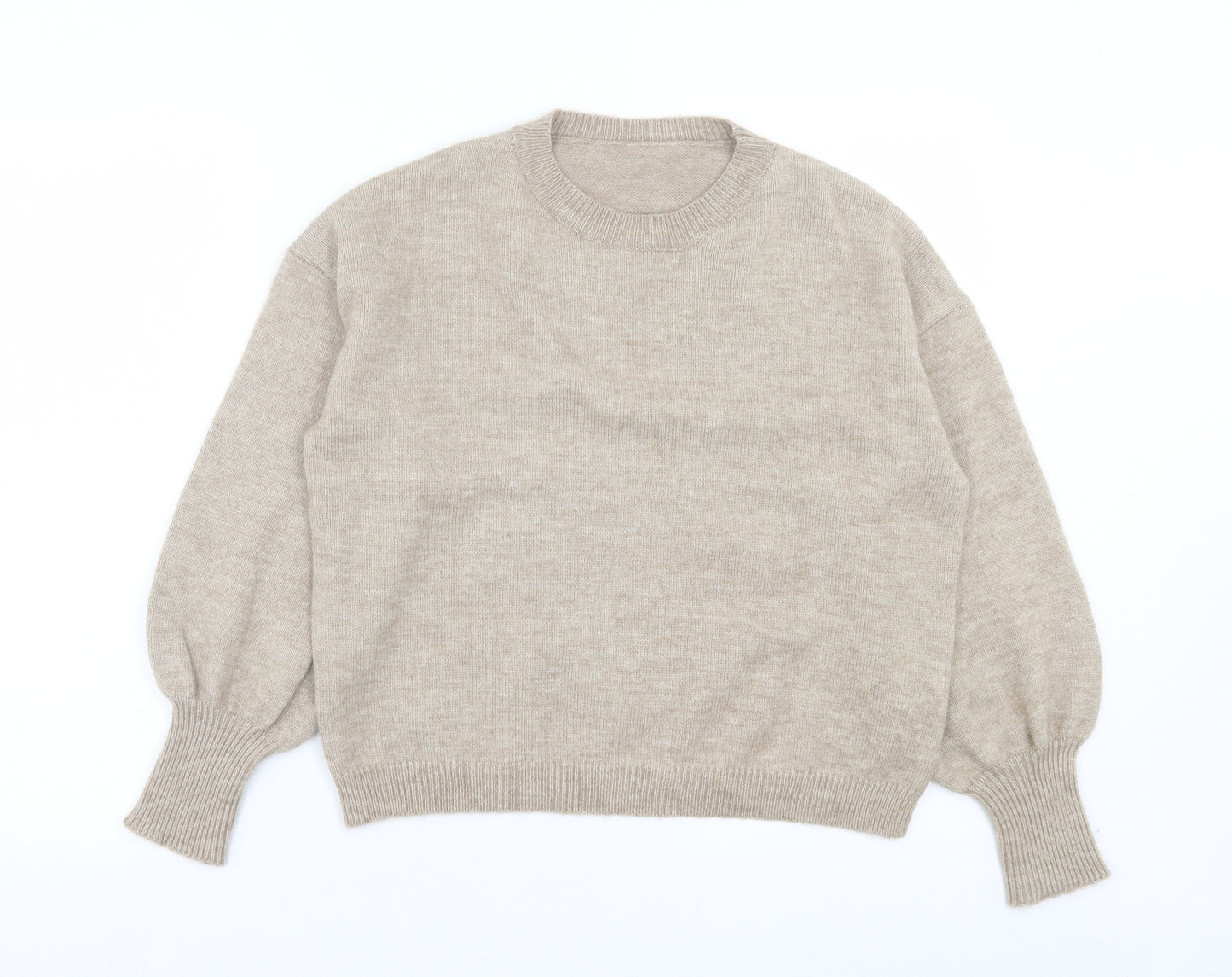 shei Womens High Neck Acrylic Pullover Jumper Size XS