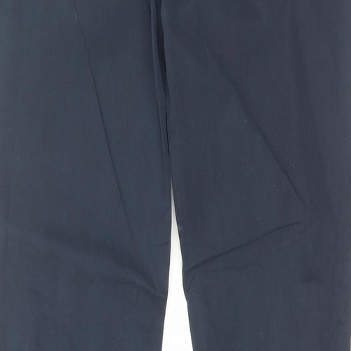 s.Oliver Womens Beige Cotton Chino Trousers Size 10 L31 in Regular Button