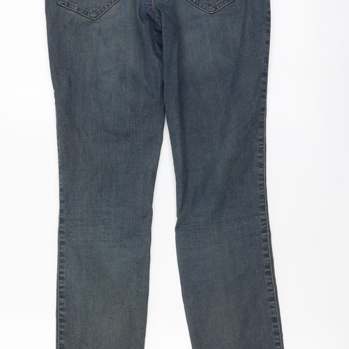 Disel Womens Blue Cotton Skinny Jeans Size 27 in L30 in Regular Button
