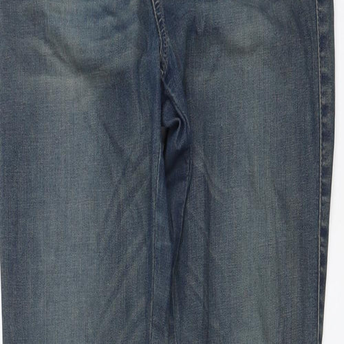Disel Womens Blue Cotton Skinny Jeans Size 27 in L30 in Regular Button