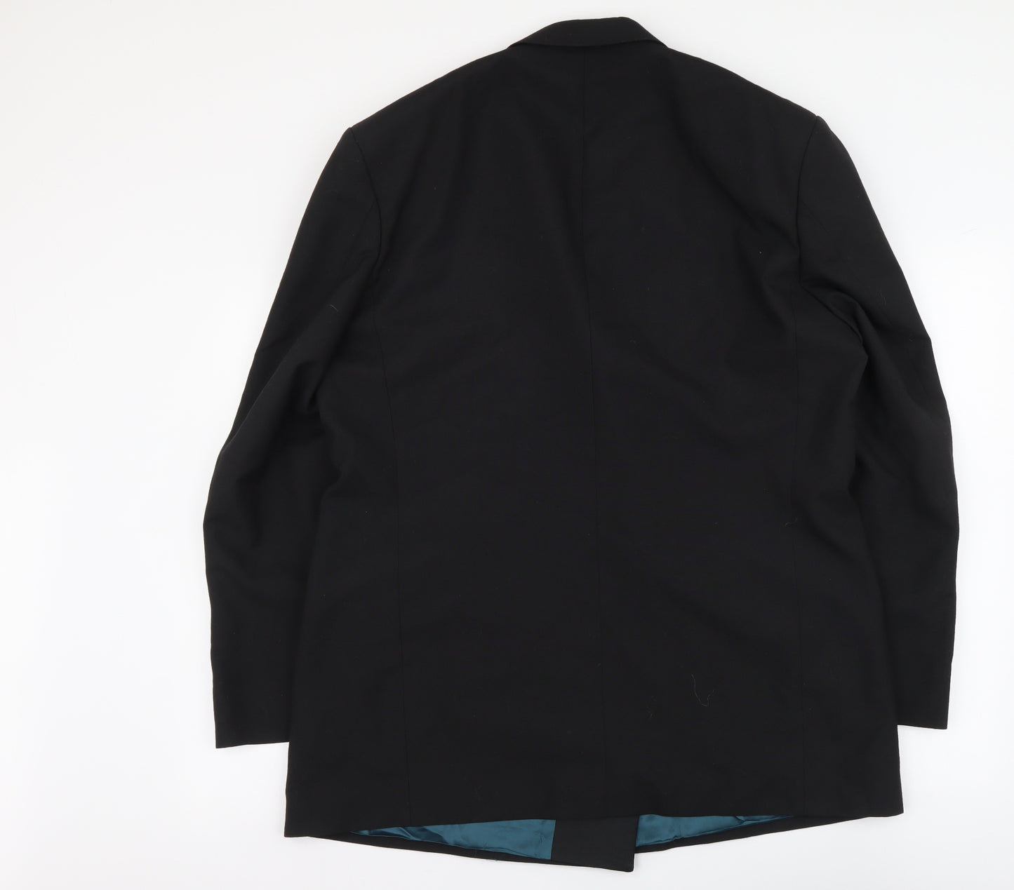 Marks and Spencer Mens Black Polyester Jacket Suit Jacket Size M