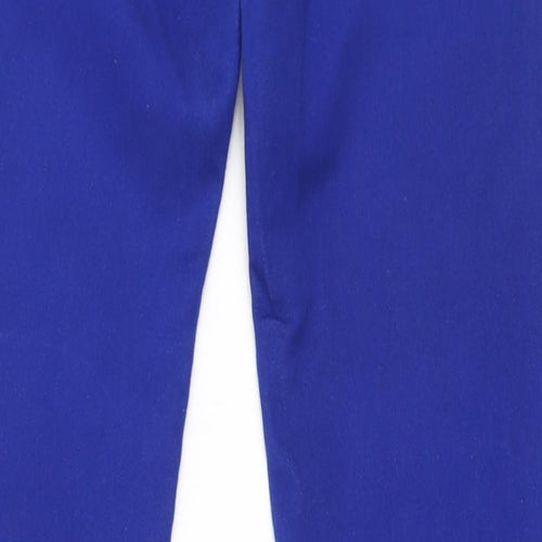 Hello Miss Womens Blue Cotton Skinny Jeans Size 26 in L32 in Regular Zip