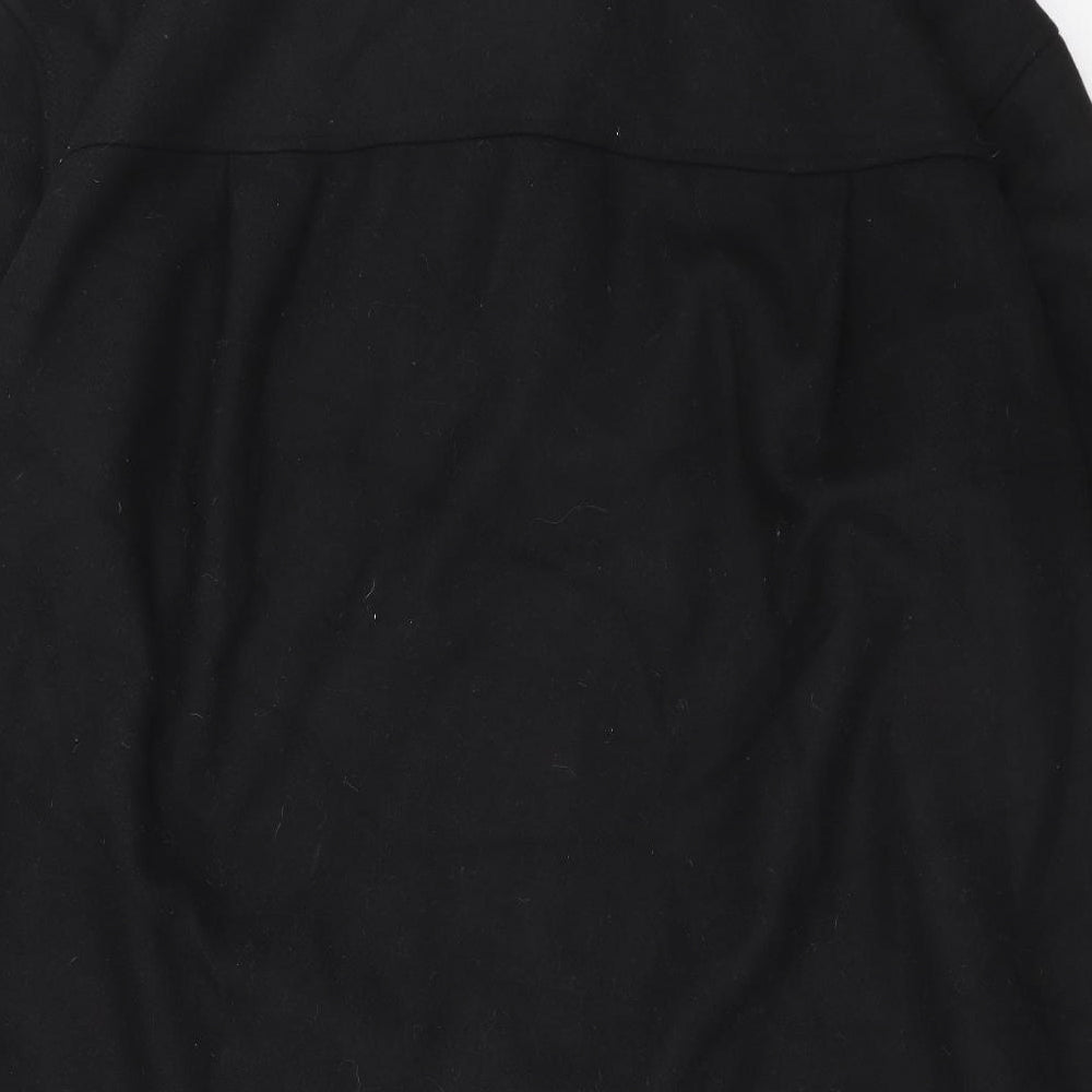 H&M Womens Black Jacket Size XL Button