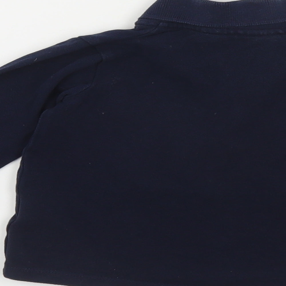 Liverpool FC Baby Blue Cotton Basic Polo Size 18-24 Months Collared Button