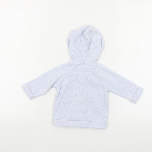 Watch Me Grow Baby Blue Basic Jacket Jacket Size 3-6 Months Snap - Dinosaur