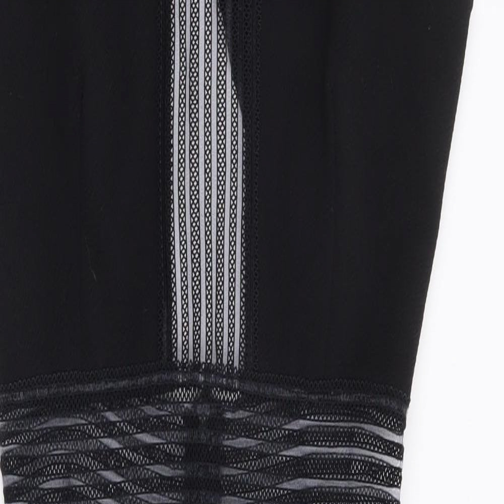 TFNC London Womens Black Polyester Bodycon Size S Round Neck Zip - Racer Back