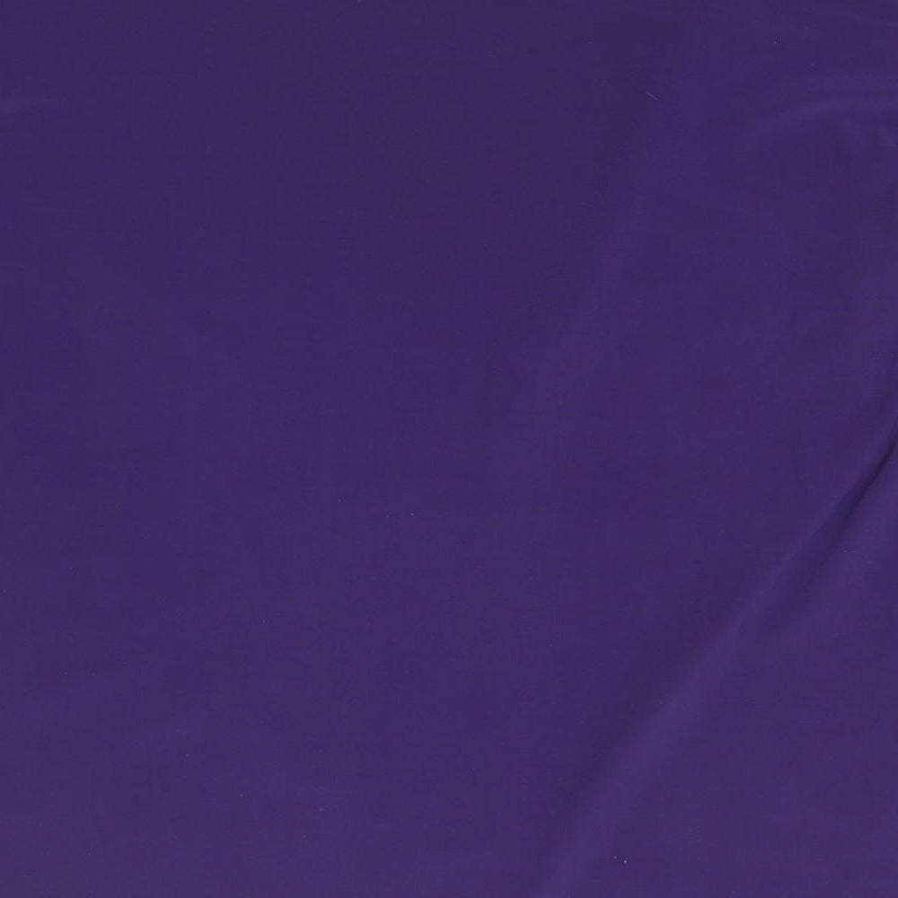 Elle Louise Womens Purple Polyester Basic Blouse Size 20 Scoop Neck