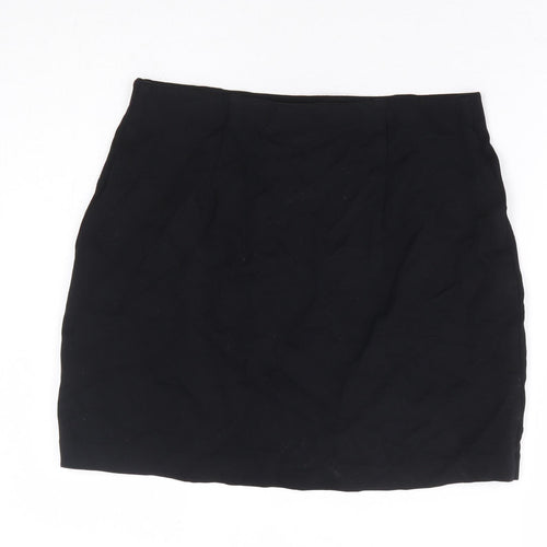 Marks and Spencer Womens Black Viscose Bandage Skirt Size 10