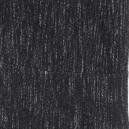 Principles Womens Black Herringbone Cotton A-Line Size 12 Scoop Neck Zip