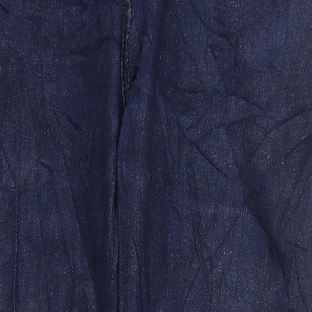 NEXT Mens Blue Cotton Straight Jeans Size L L29 in Regular Tie