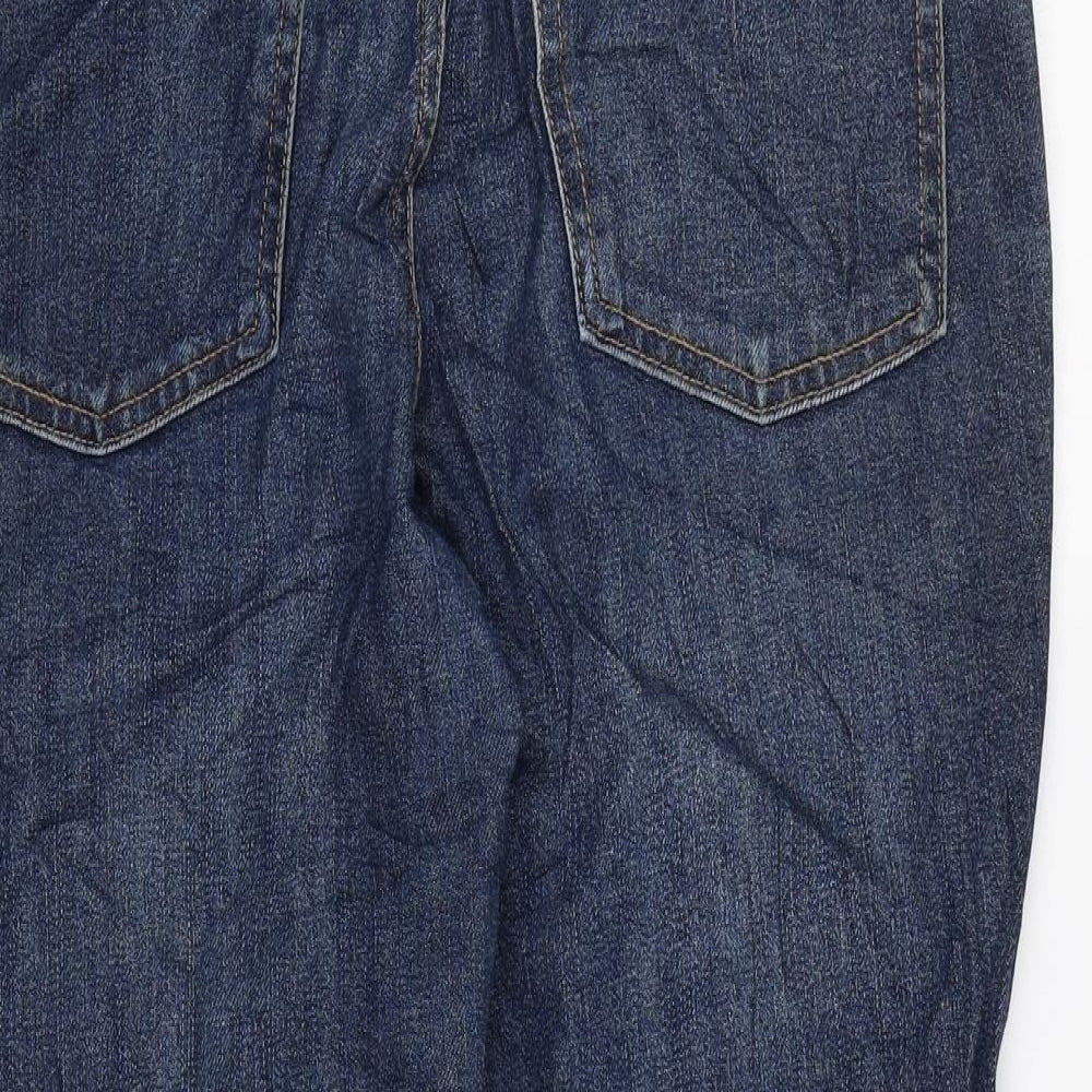 Gap Womens Blue Cotton Mom Jeans Size 28 in L26 in Regular Zip