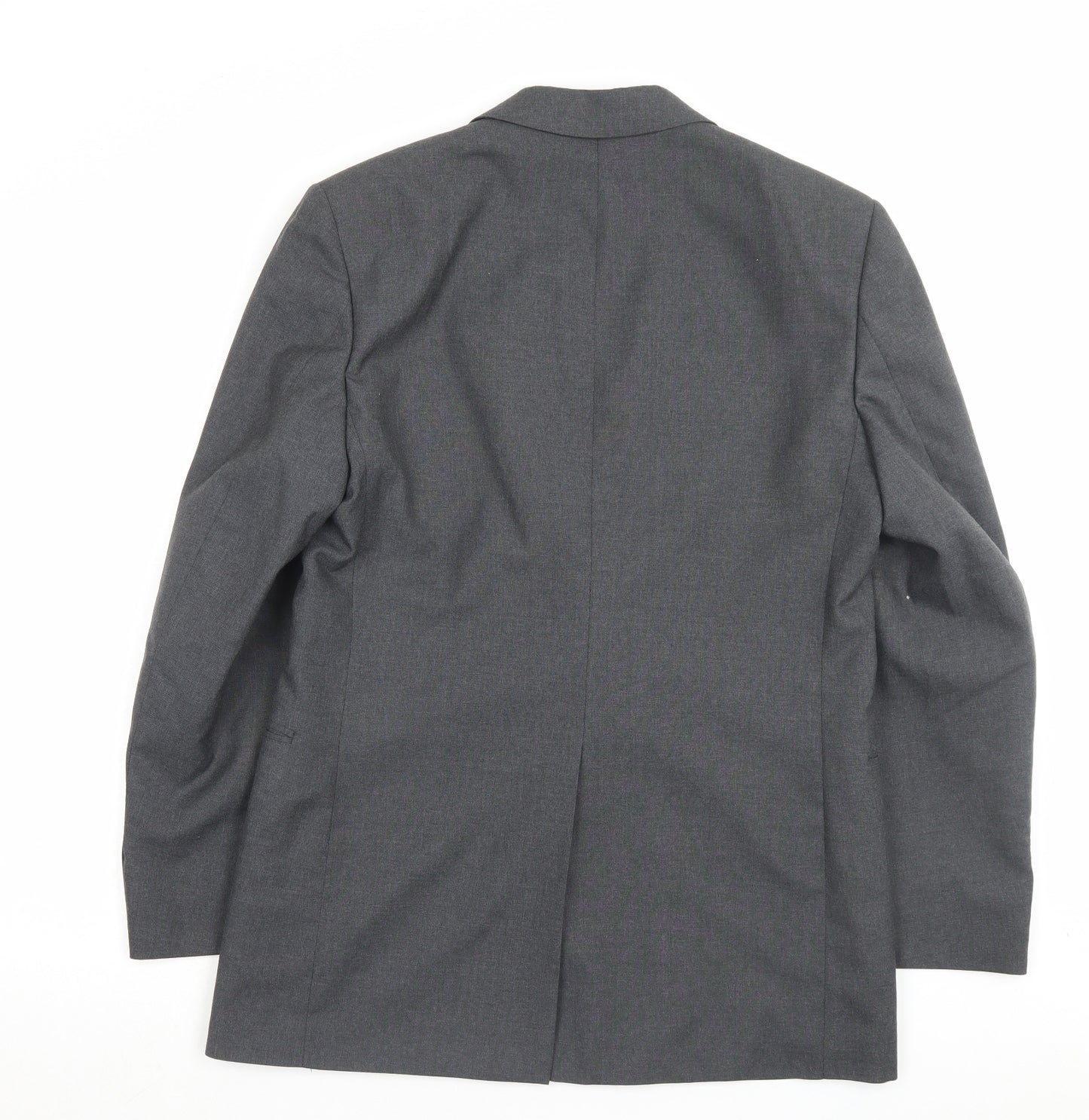 Dunn & Co Mens Grey Wool Jacket Suit Jacket Size 40