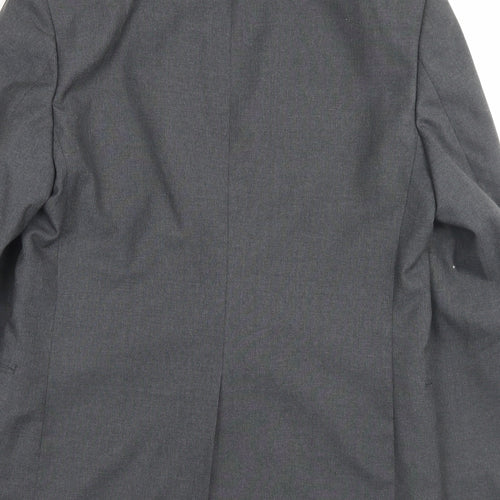 Dunn & Co Mens Grey Wool Jacket Suit Jacket Size 40
