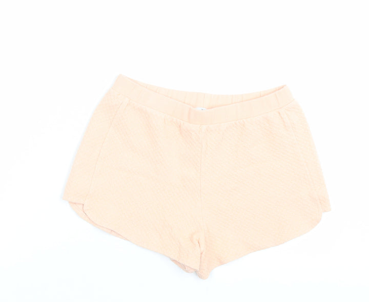 River Island Girls Pink Polyester Sweat Shorts Size 11-12 Years Regular