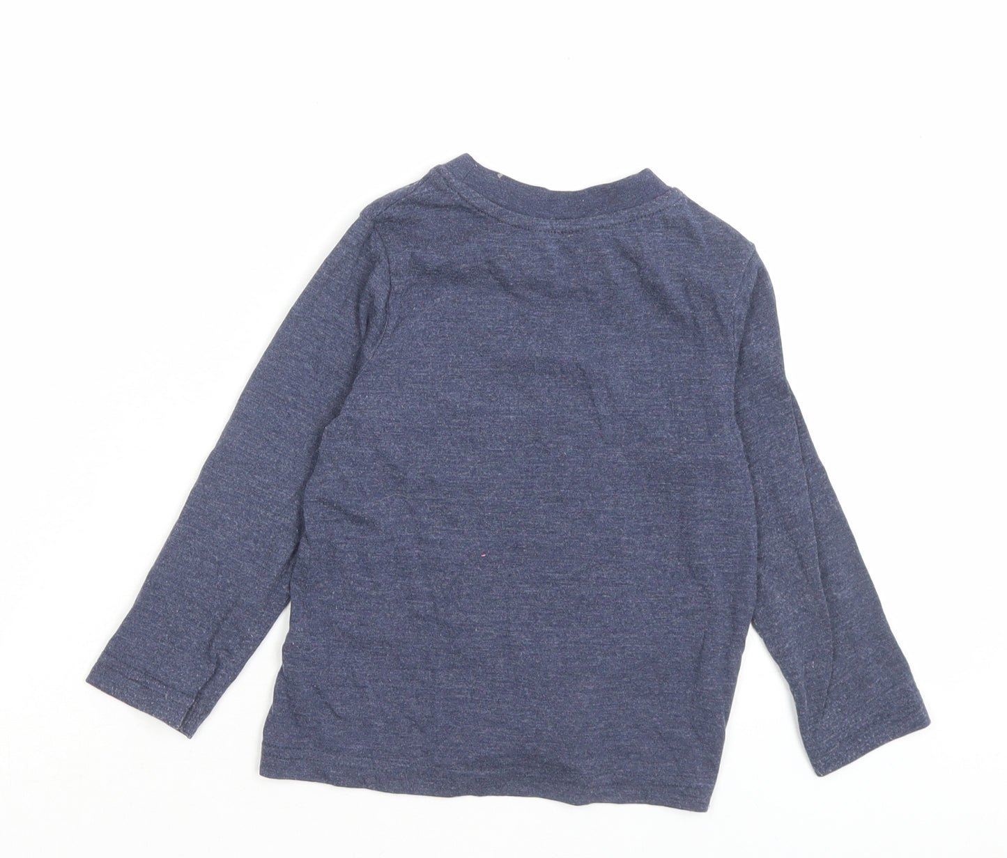 George Boys Blue Cotton Basic Casual Size 2-3 Years Crew Neck Pullover - I'm Having A Meltdown