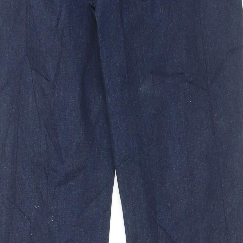 George Womens Blue Cotton Skinny Jeans Size 10 L30 in Regular Button