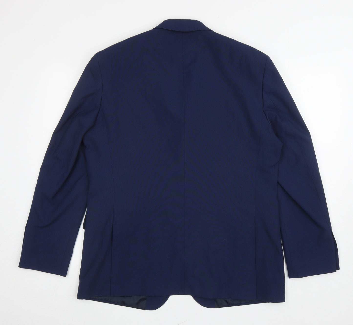 Debenhams Mens Blue Polyester Jacket Suit Jacket Size S