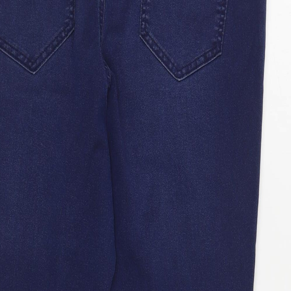 F&F Womens Blue Cotton Jegging Jeans Size 20 L28 in Regular