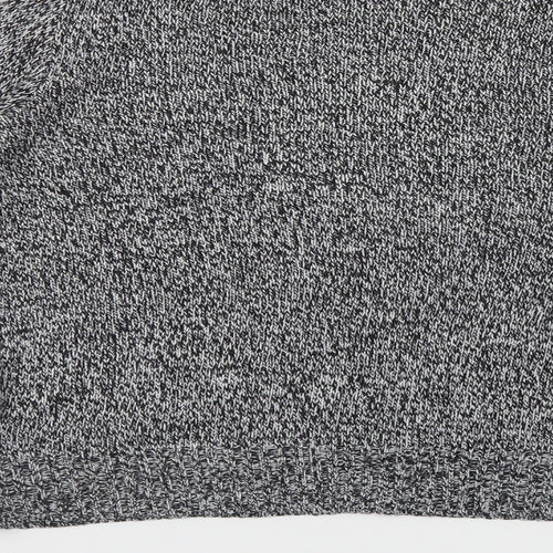 H&M Womens Grey Round Neck Acrylic Pullover Jumper Size S