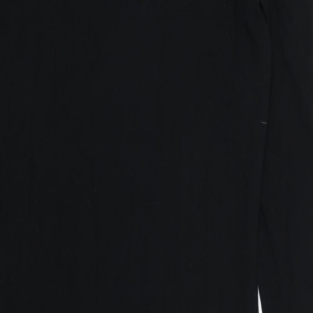 Baukjen Womens Black Viscose Bodycon Size 12 V-Neck Pullover