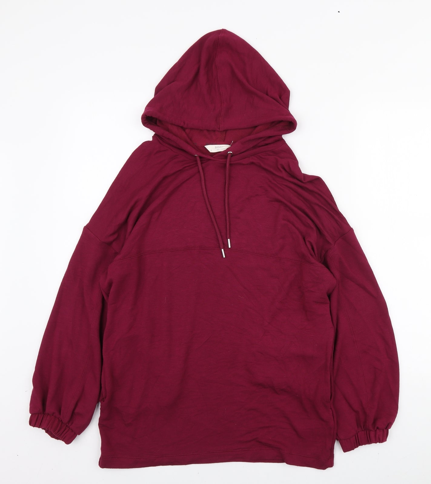 Marks and Spencer Womens Pink Viscose Pullover Hoodie Size 6 Pullover