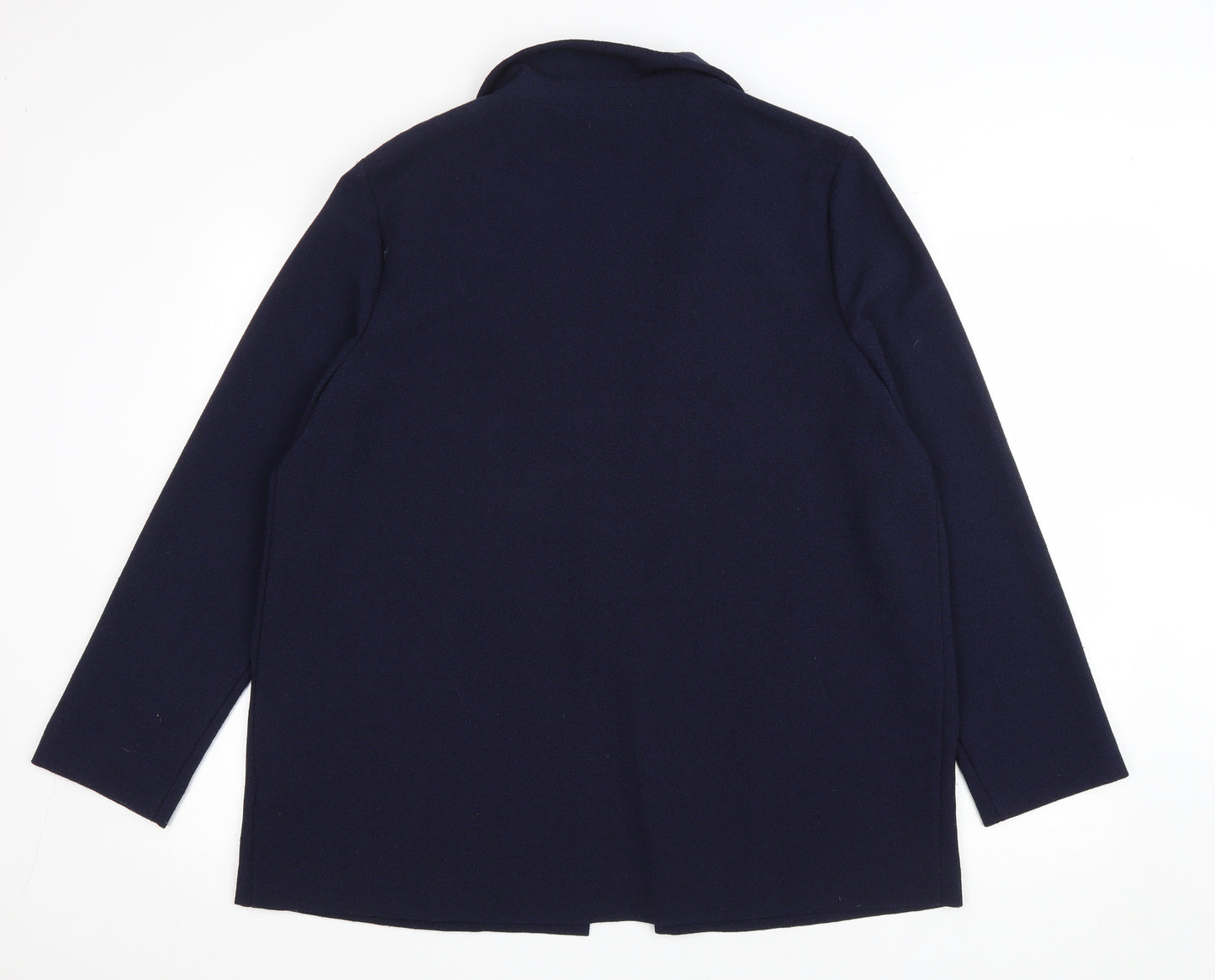 TU Womens Blue Jacket Size 18 Button