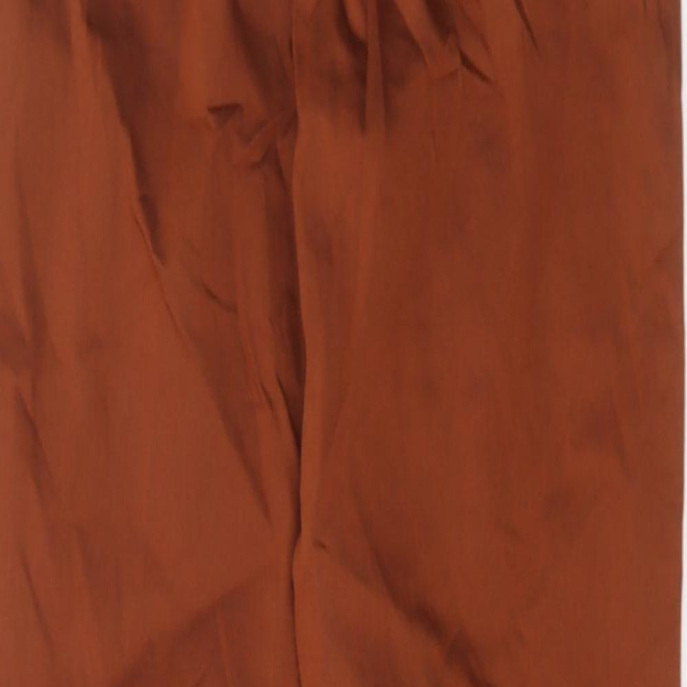 Marks and Spencer Womens Brown Cotton Jegging Jeans Size 12 L26 in Regular