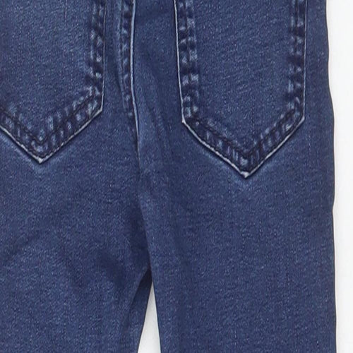 NEXT Boys Blue Cotton Jeans Size 12-18 Months Button