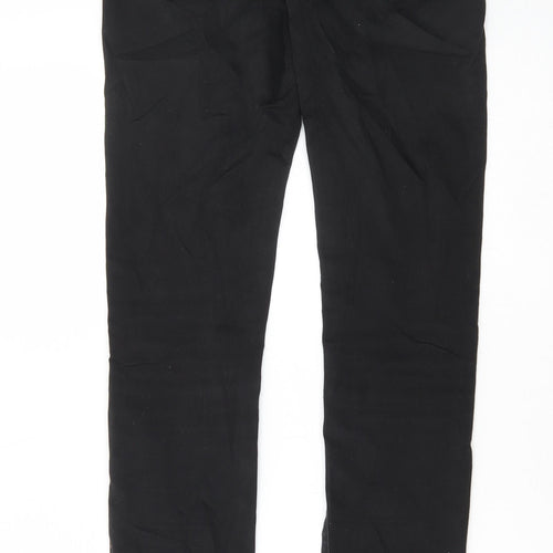 &Denim Womens Black Cotton Skinny Jeans Size 28 in L32 in Regular Button