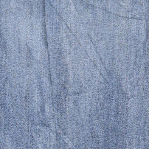NEXT Mens Blue Cotton Skinny Jeans Size 30 in L29 in Regular Button