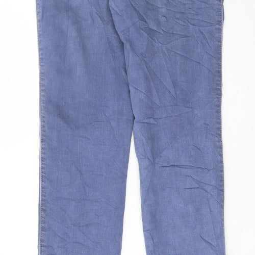 /Denim Womens Blue Cotton Skinny Jeans Size 10 L29 in Regular Button