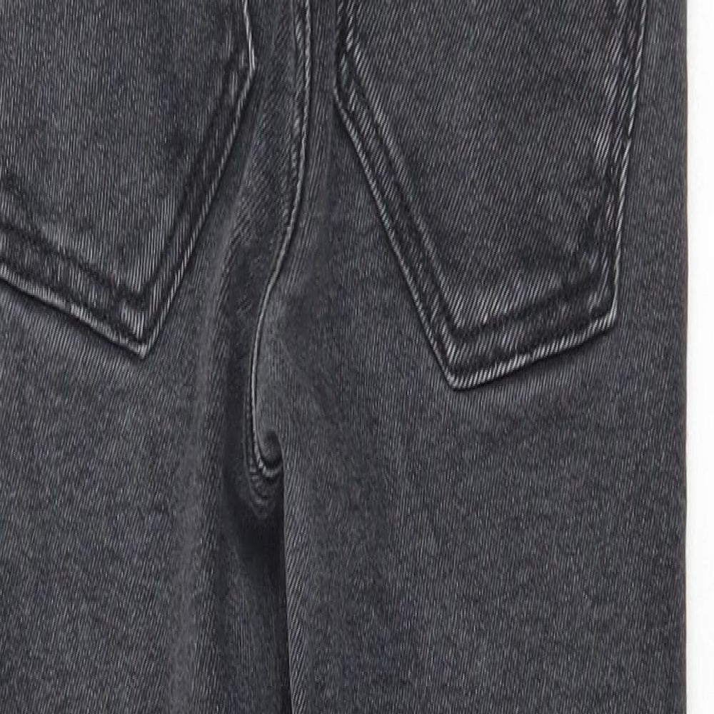 River Island Womens Black Cotton Skinny Jeans Size 10 L26 in Regular Button