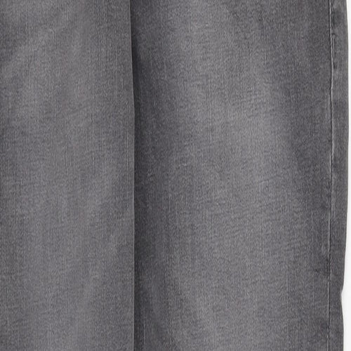 Marks and Spencer Womens Grey Coir Skinny Jeans Size 12 L32 in Regular Zip