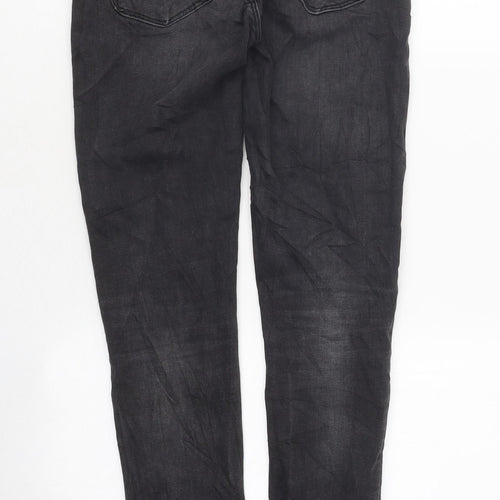 Z1976 Denim Womens Black Cotton Skinny Jeans Size 8 L34 in Regular Zip
