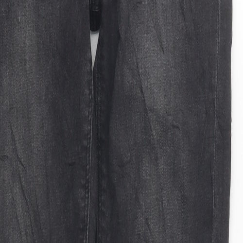 Z1976 Denim Womens Black Cotton Skinny Jeans Size 8 L34 in Regular Zip
